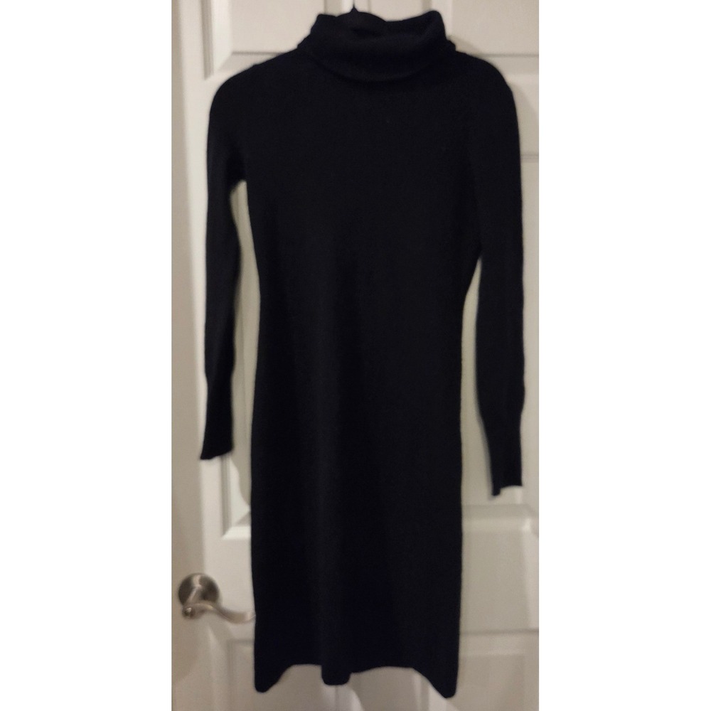 Neiman Marcus Cashmere Collection 100% Cashmere Turtleneck Sweater Dress XS